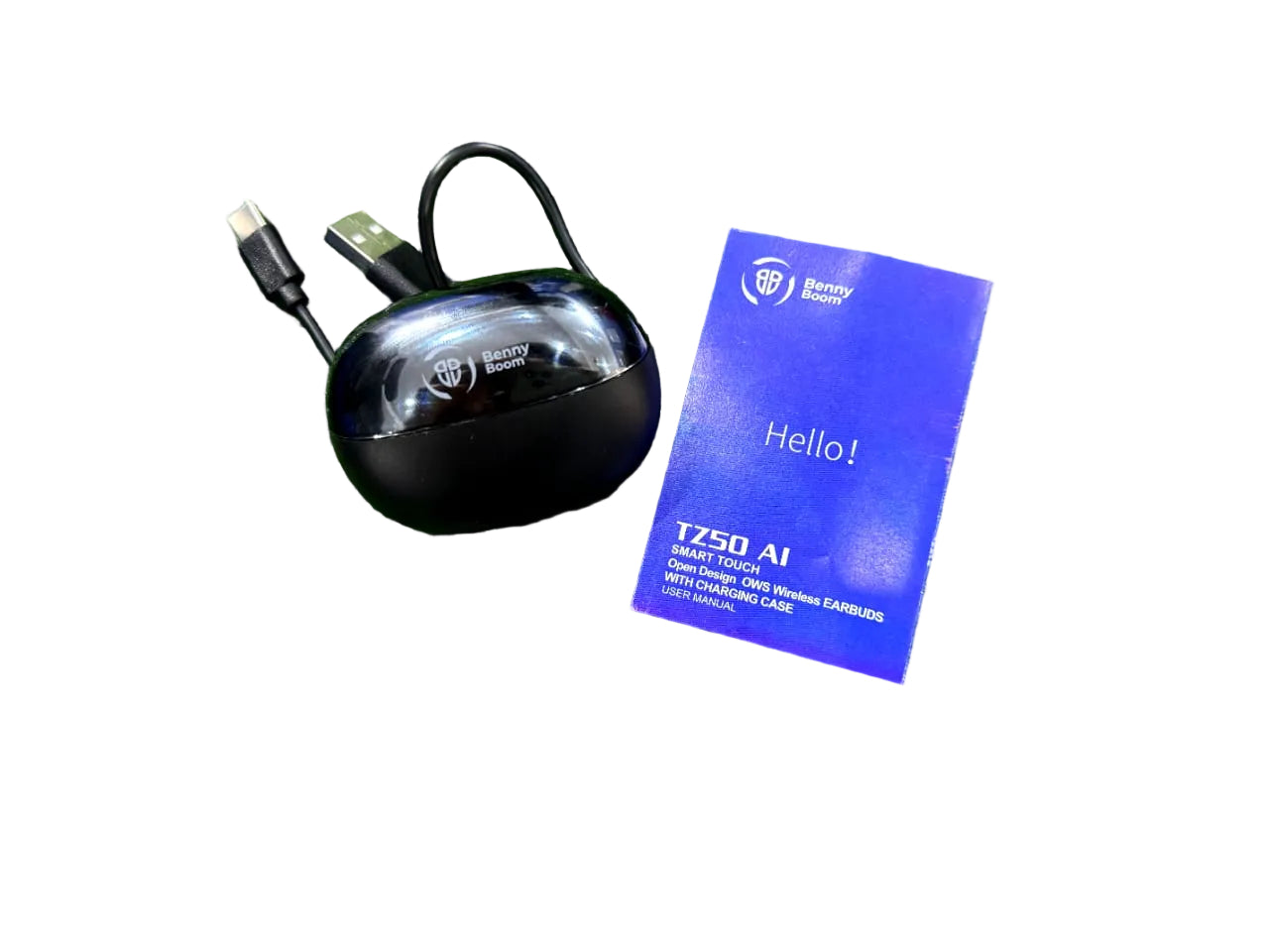 BennyBoom AI Translation Earbuds – Real-Time Language Translator with Smart Noise Reduction