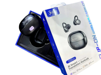 BennyBoom AI Translation Earbuds – Real-Time Language Translator with Smart Noise Reduction
