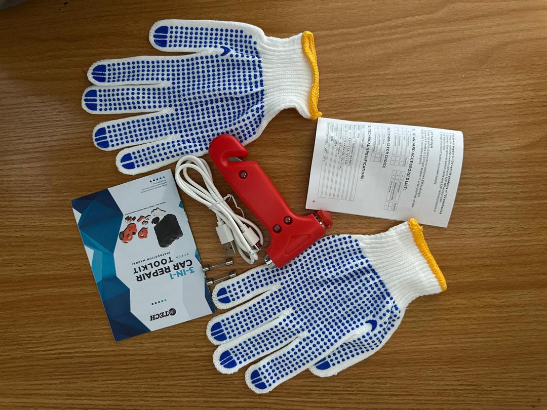 IMTECH 5-in-1  Car Jack & Jump Starter – Electric Jack, Tire Inflator, Power Bank & LED Light