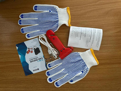 IMTECH 5-in-1  Car Jack & Jump Starter – Electric Jack, Tire Inflator, Power Bank & LED Light