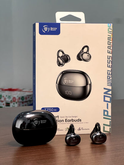 BennyBoom AI Translation Earbuds – Real-Time Language Translator with Smart Noise Reduction