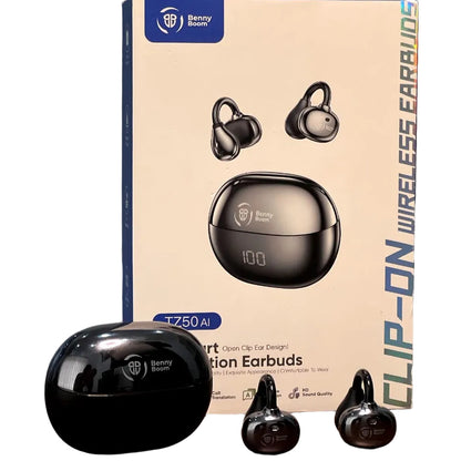 BennyBoom AI Translation Earbuds – Real-Time Language Translator with Smart Noise Reduction