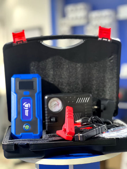 BennyBoom 2-in-1 Car Jumpstarter & Tyre Inflator – Compact & Powerful