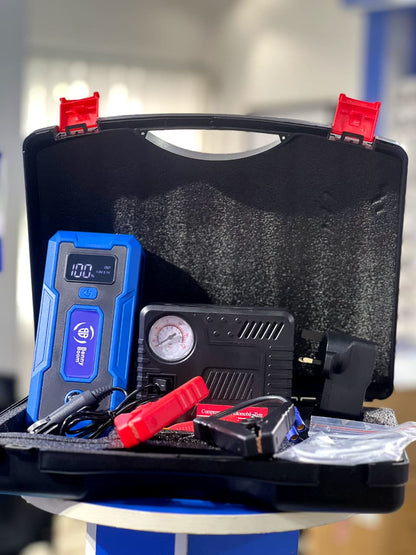 BennyBoom 2-in-1 Car Jumpstarter & Tyre Inflator – Compact & Powerful
