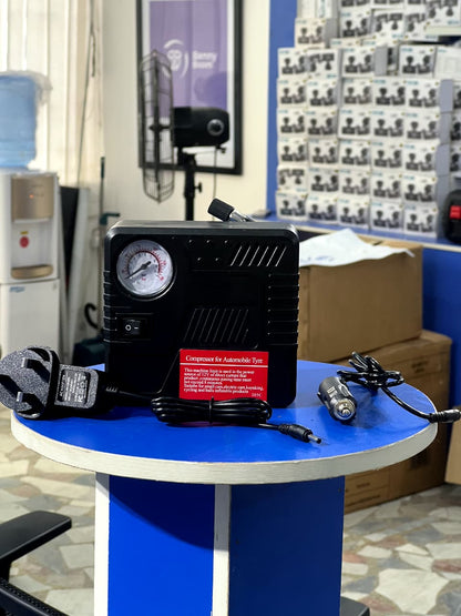 BennyBoom 2-in-1 Car Jumpstarter & Tyre Inflator – Compact & Powerful