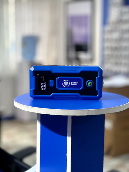 BennyBoom 2-in-1 Car Jumpstarter & Tyre Inflator – Compact & Powerful