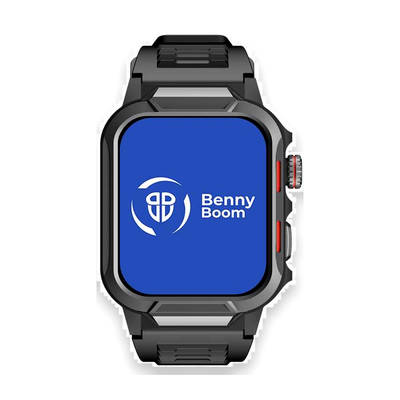 BennyBoom Military Smart Watch – Bluetooth, 100+ Sports Modes, Water-Resistant