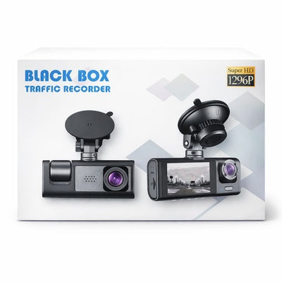 HD Dash Cam Traffic Recorder – 1080P Full HD, Loop Recording, Night Vision