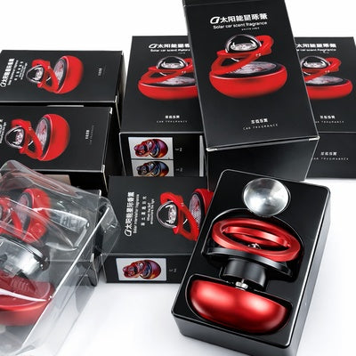 Solar Car Air Diffuser – Fresh Scent, Eco-Friendly, Portable