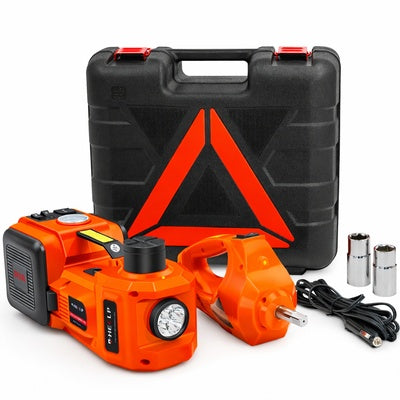 5-Ton Automatic Car Jack & Tyre Pump – Powerful, Easy-to-Use, Compact