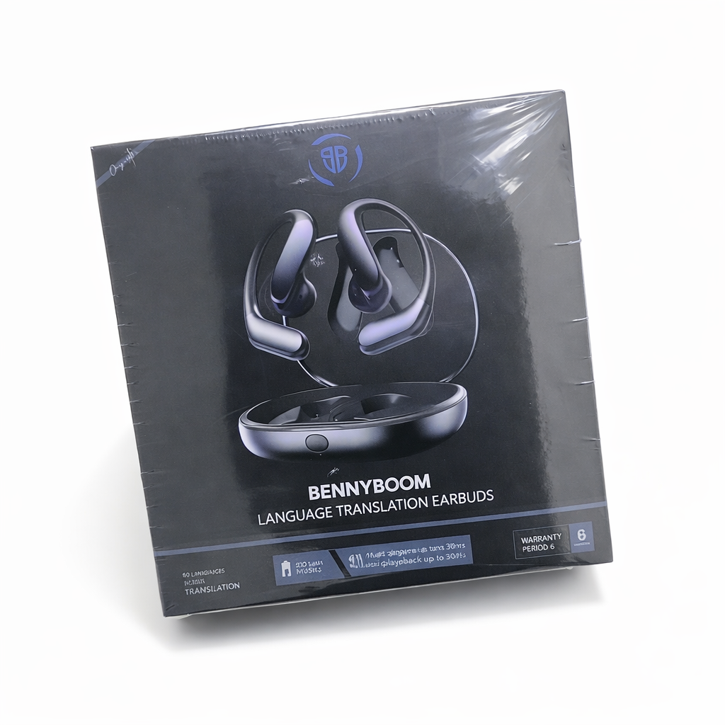Seamless AI Translation with BennyBoom Smart Earbuds – Travel & Communicate Effortlessly