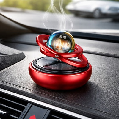 Solar Car Air Diffuser – Fresh Scent, Eco-Friendly, Portable