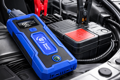 BennyBoom 2-in-1 Car Jumpstarter & Tyre Inflator – Compact & Powerful
