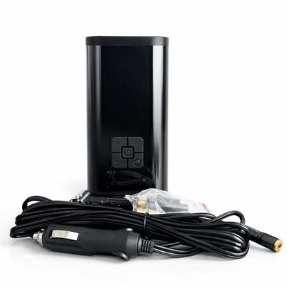 Button-Type Tyre Pump – Portable, Powerful, One-Touch Inflation