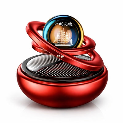 Solar Car Air Diffuser – Fresh Scent, Eco-Friendly, Portable